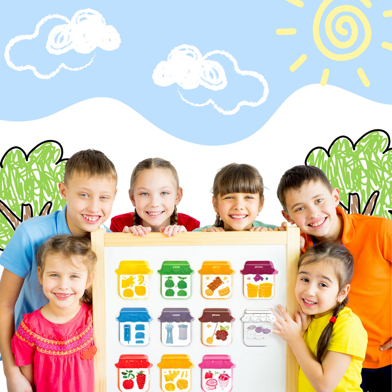 Colorful Educational Magnets