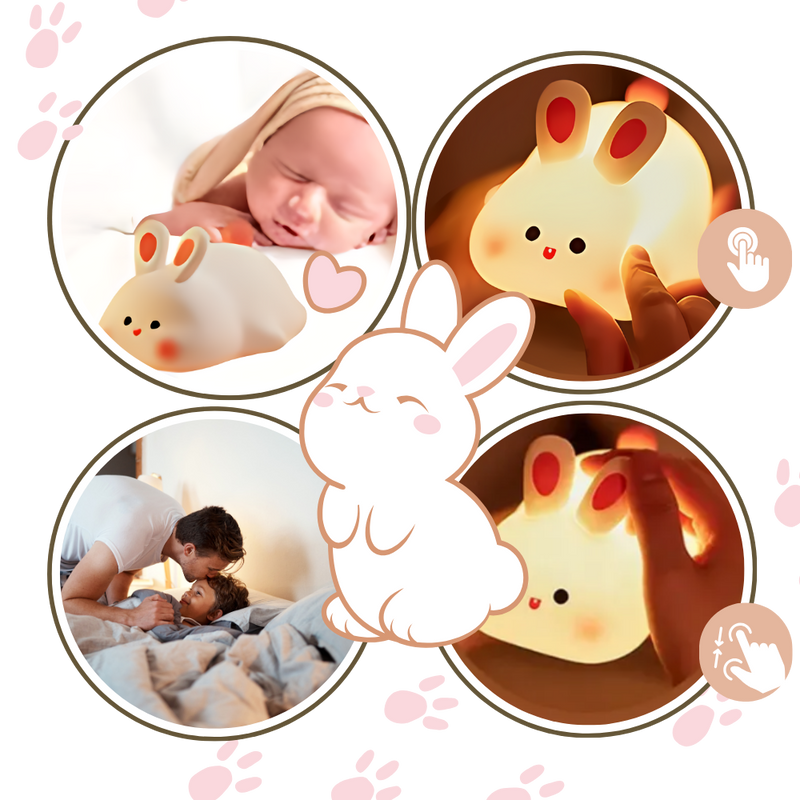 Cozy Adorable Bunny Night Light