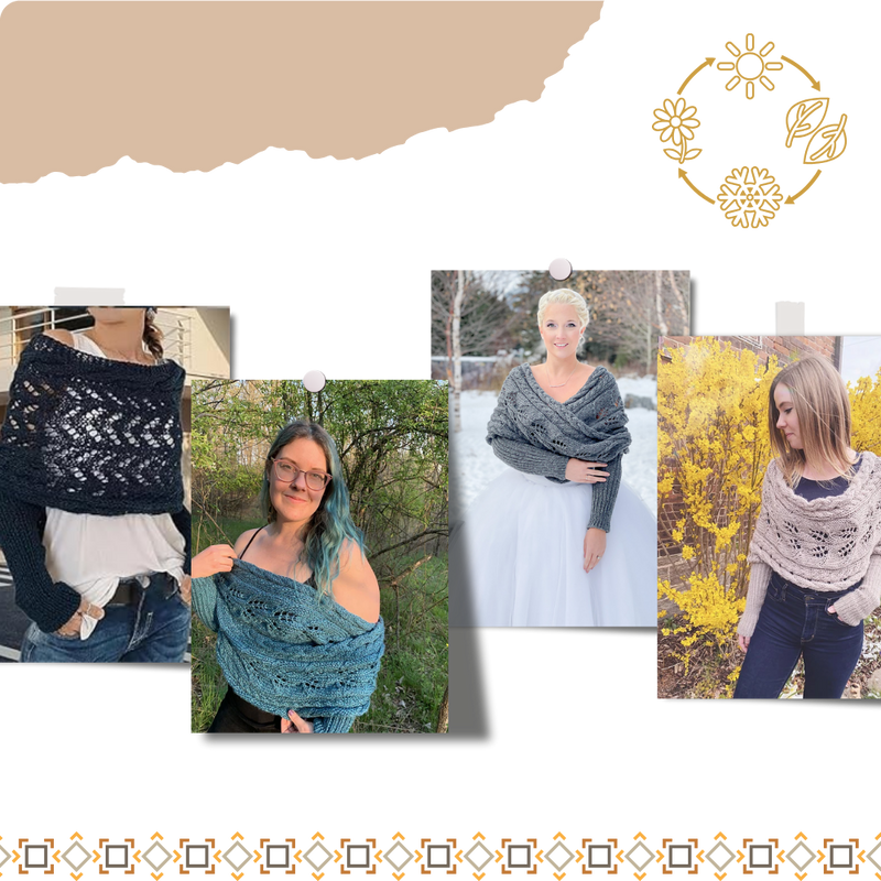 Cozy Knitted Shrug Sweater