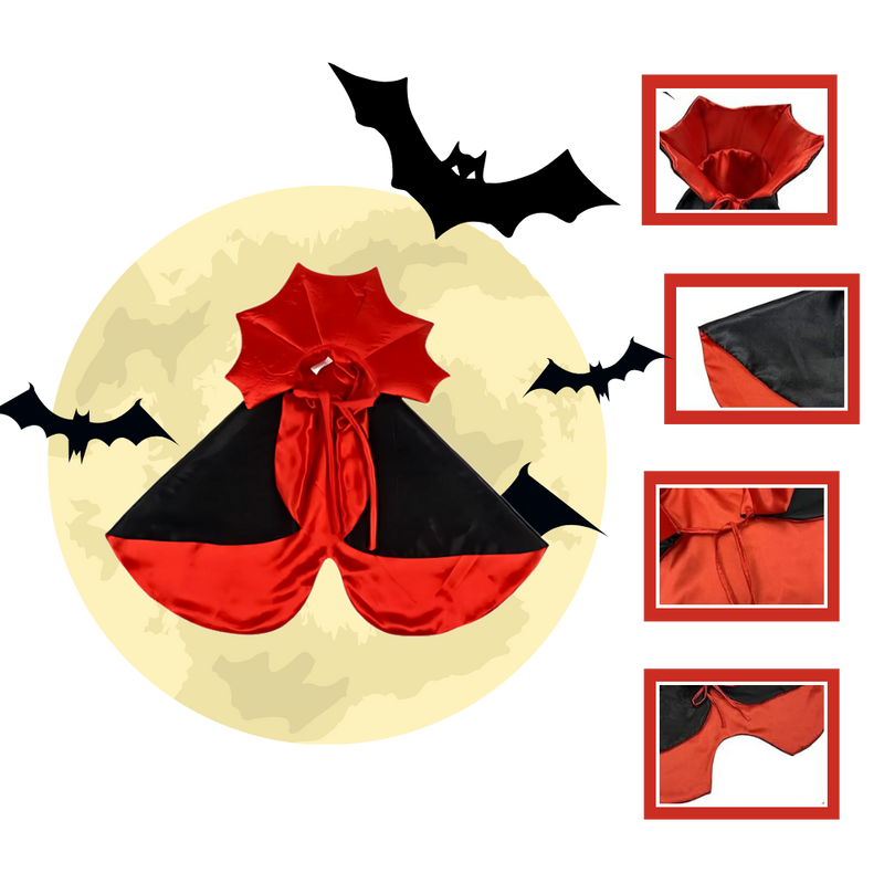 Cute Dracula Halloween Pet Costume