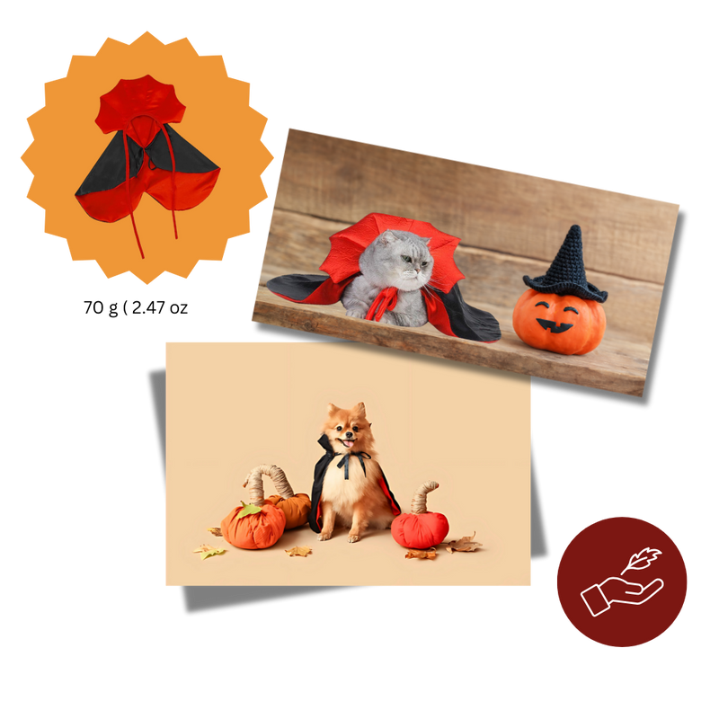 Cute Dracula Halloween Pet Costume