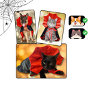 Cute Dracula Halloween Pet Costume