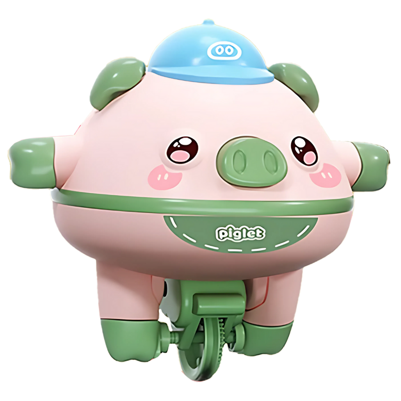 Cutesy Tightrope Piggy Toy
