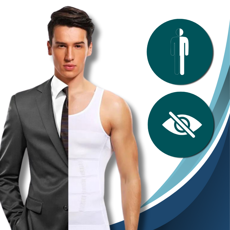 Discreet Men's Slimming Body Shaper
