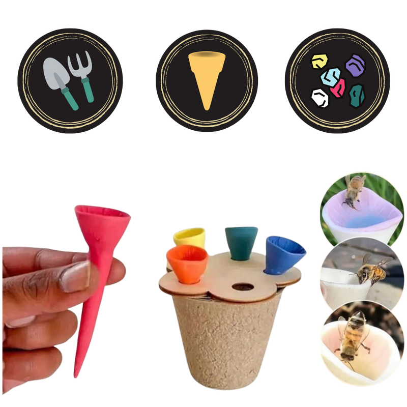 Discreet Attractive Color Bee Cup