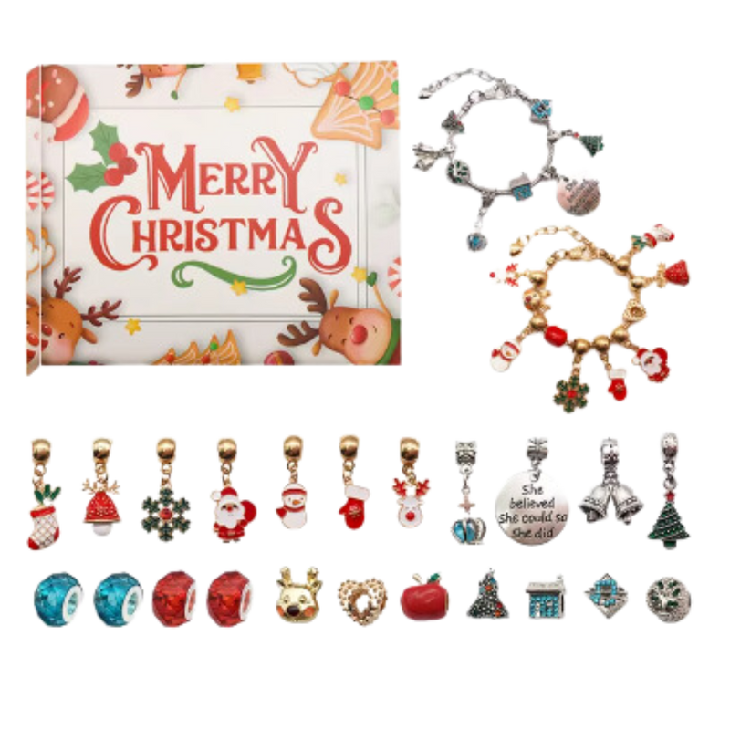 DIY Jewelry 24-day Countdown Advent Calendar