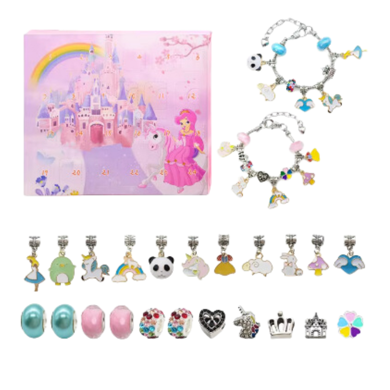 DIY Jewelry 24-day Countdown Advent Calendar