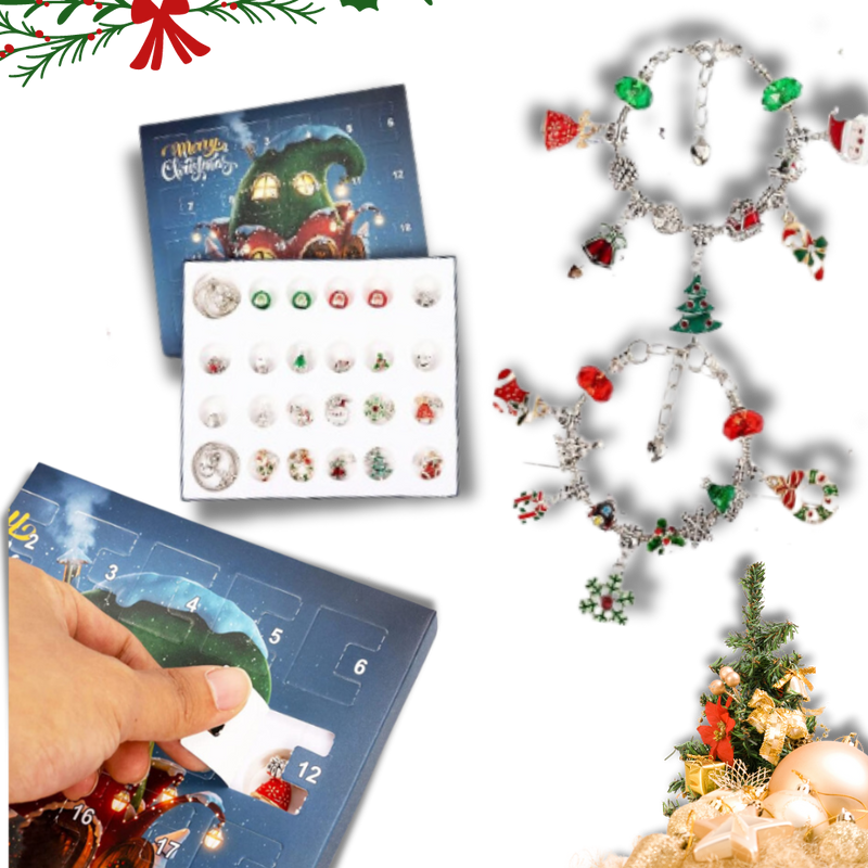 DIY Jewelry 24-day Countdown Advent Calendar