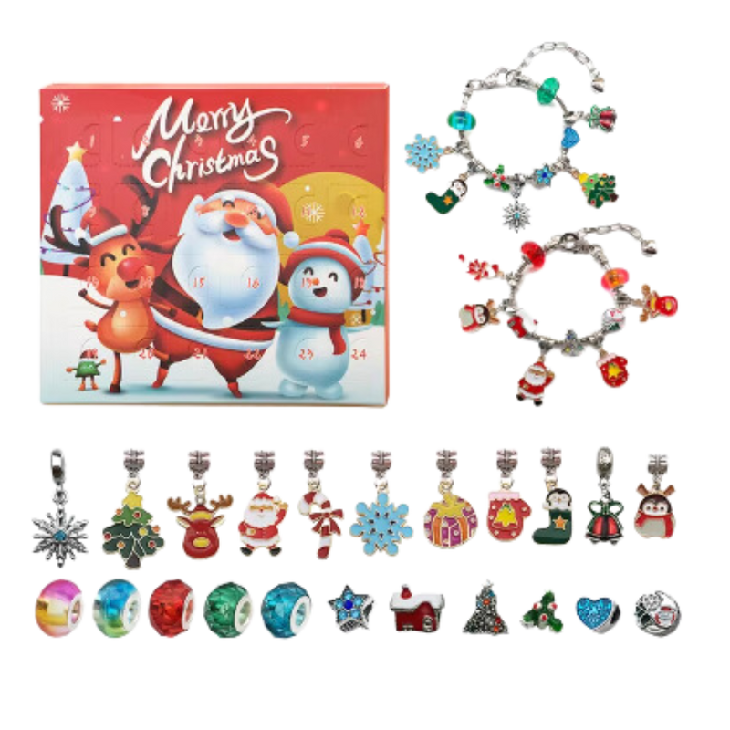 DIY Jewelry 24-day Countdown Advent Calendar