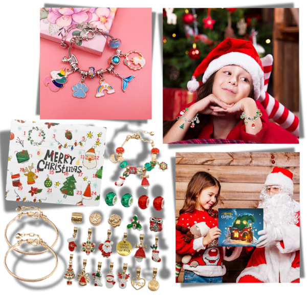 DIY Jewelry 24-day Countdown Advent Calendar