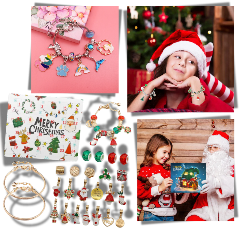 DIY Jewelry 24-day Countdown Advent Calendar