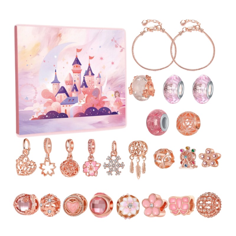 DIY Jewelry 24-day Countdown Advent Calendar