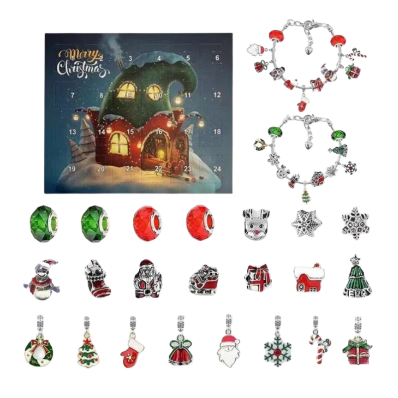 DIY Jewelry 24-day Countdown Advent Calendar