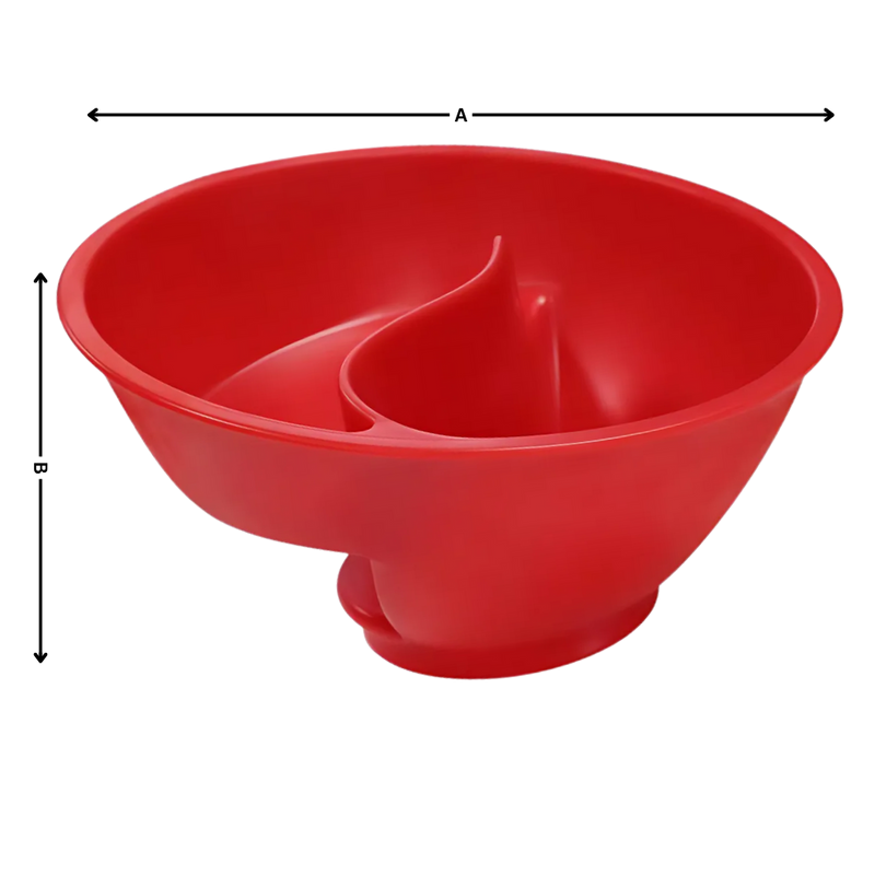 Dry-Wet Separation Cereal Bowl