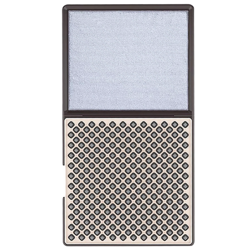 Dual Cleaning Zones Sanitizing Door Mat