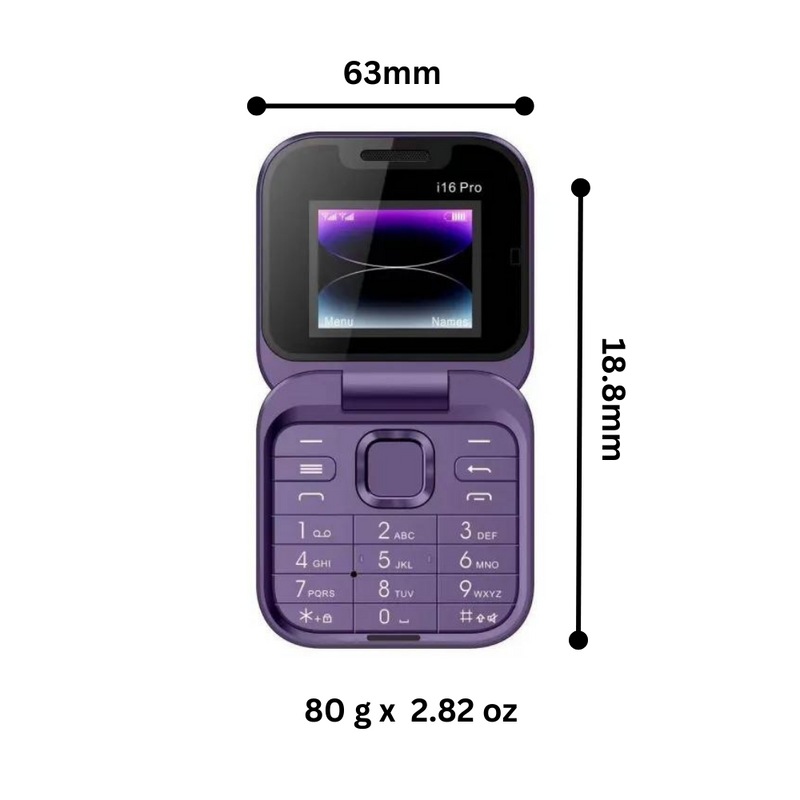 Dual Sim Small Folding Cell Phone