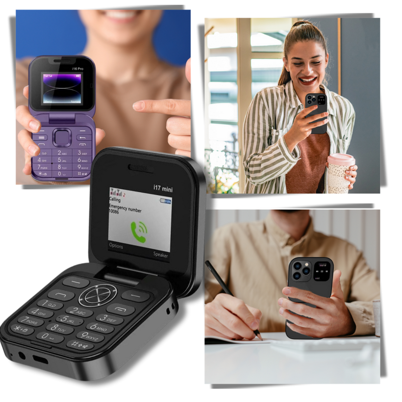 Dual Sim Small Folding Cell Phone
