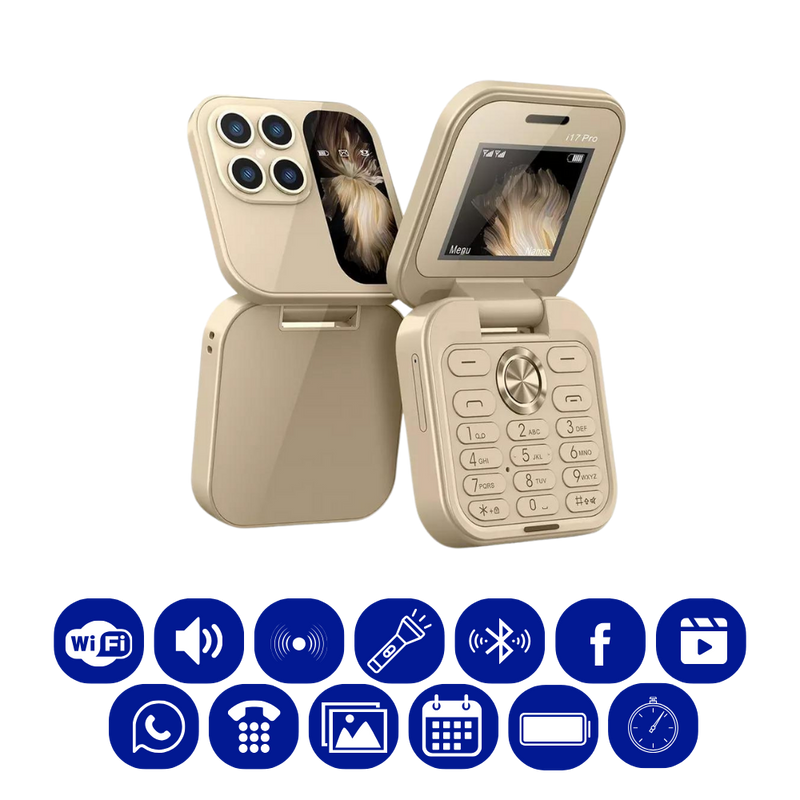 Dual Sim Small Folding Cell Phone