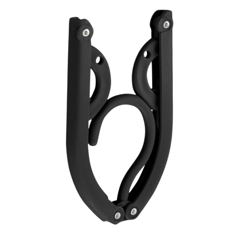 Dual-Size Foldable Clothes Hangers