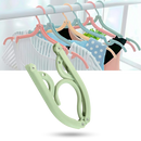 Dual-Size Foldable Clothes Hangers