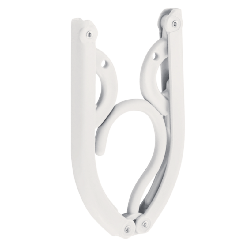 Dual-Size Foldable Clothes Hangers