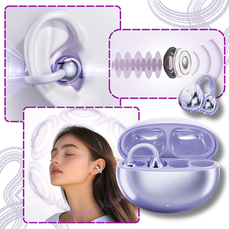 DualSync Clip Headphones