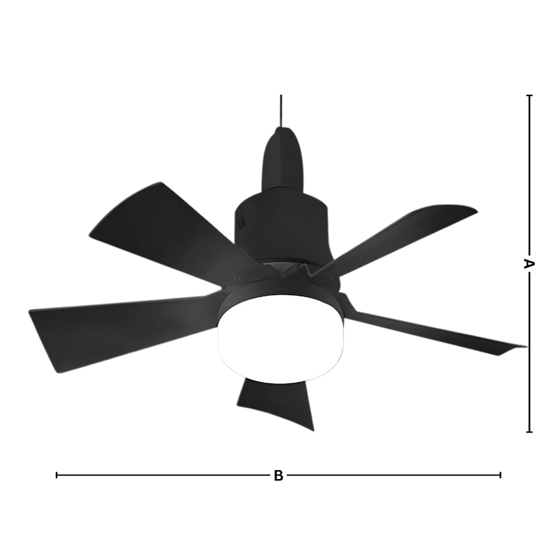 E27 Socket Fan Light