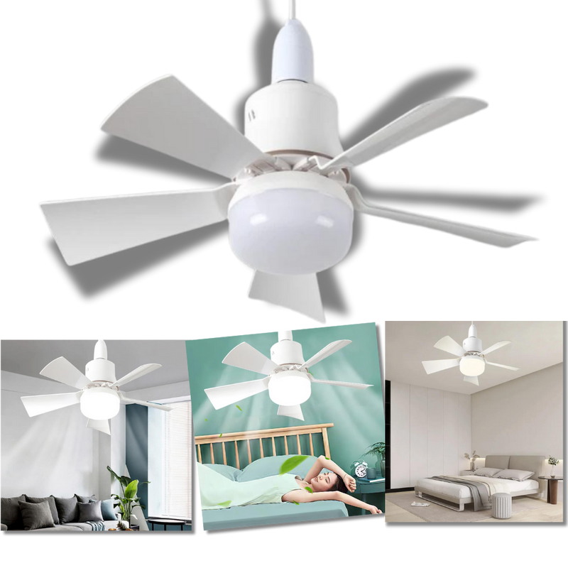 E27 Socket Fan Light