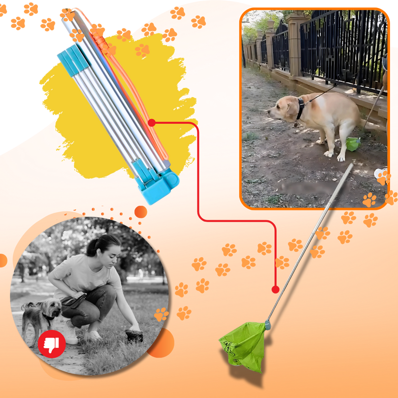 Easy Cleanup Dog Pooper Scooper