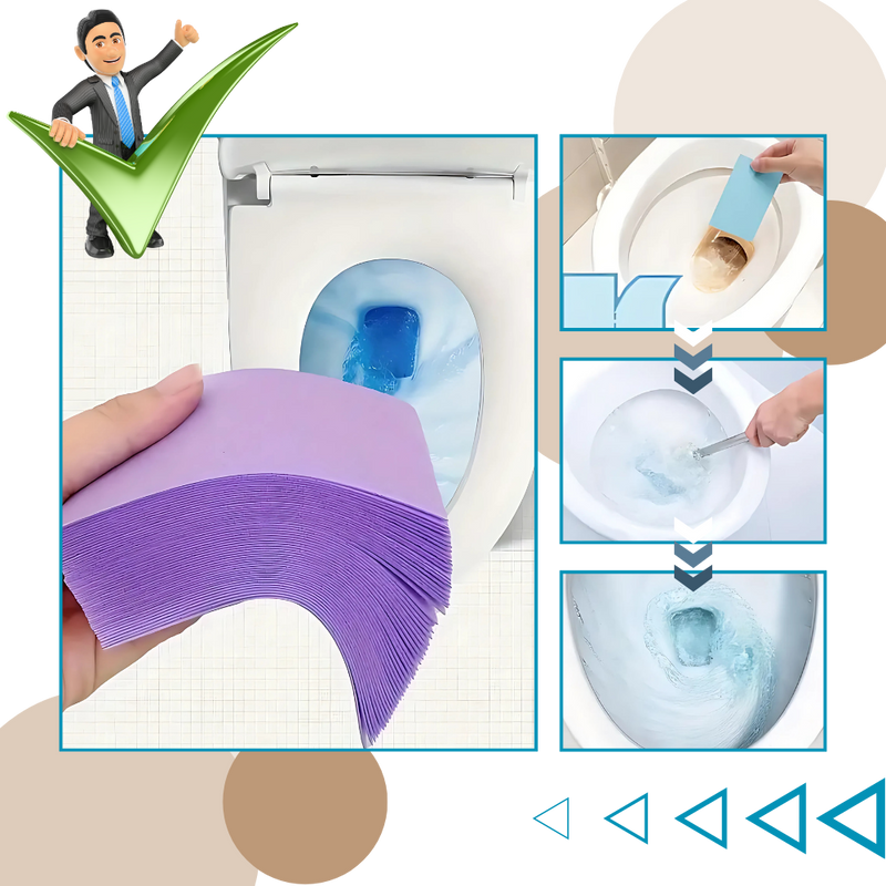 Eco Clean Toilet Sheets
