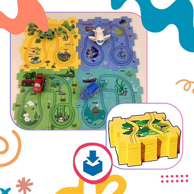 Educational Electric Car Track Set