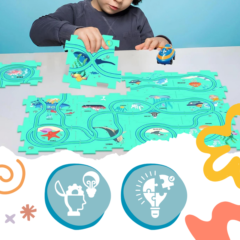 Educational Electric Car Track Set