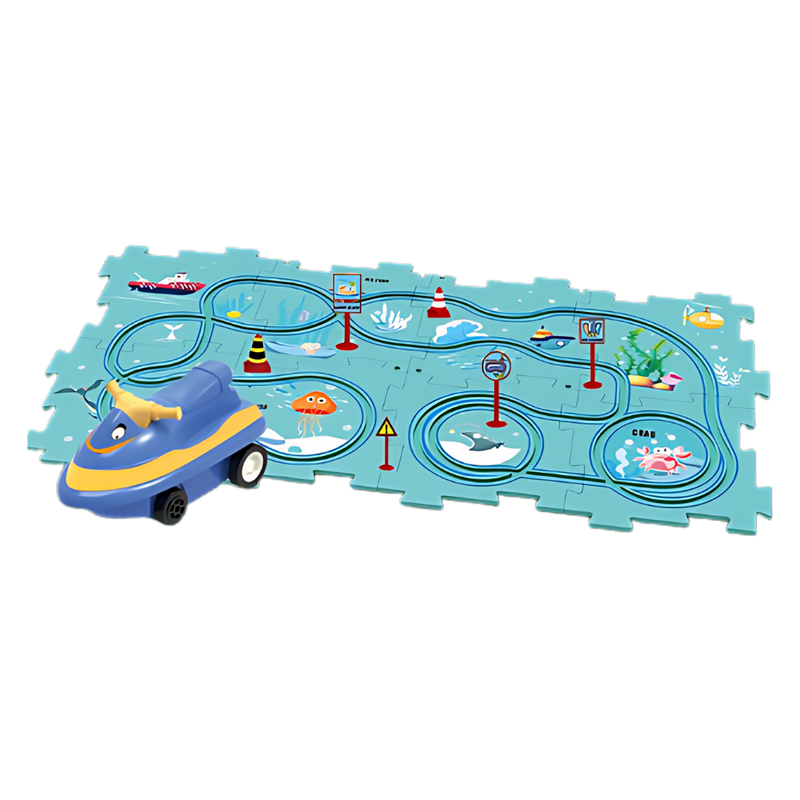Educational Electric Car Track Set
