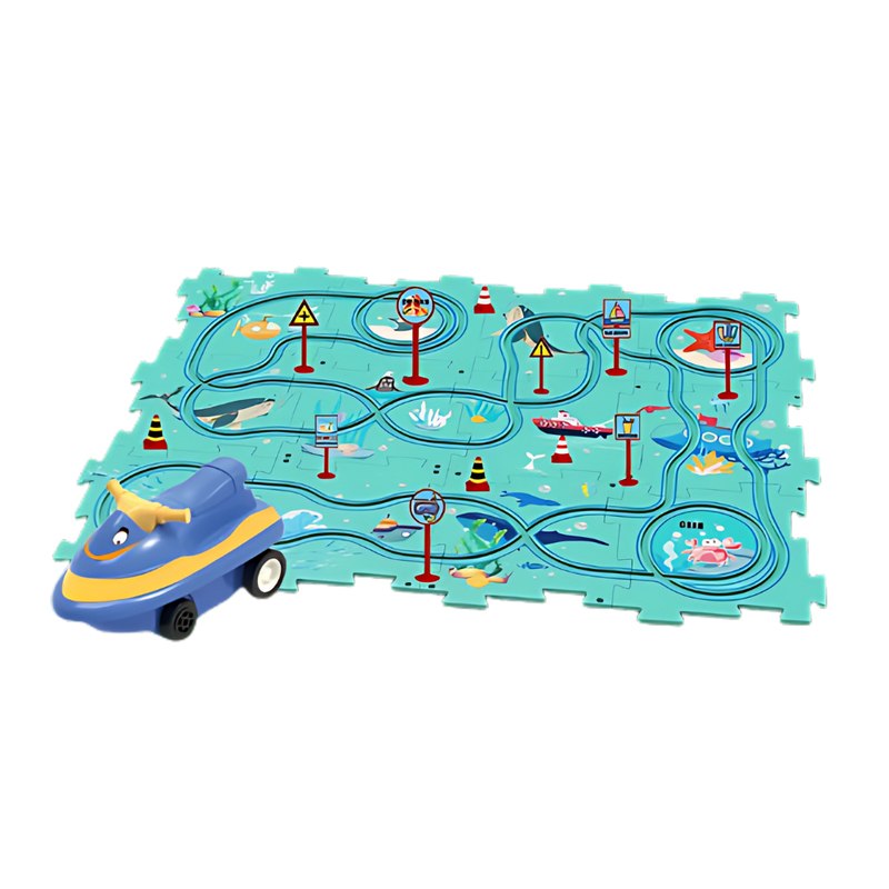 Educational Electric Car Track Set