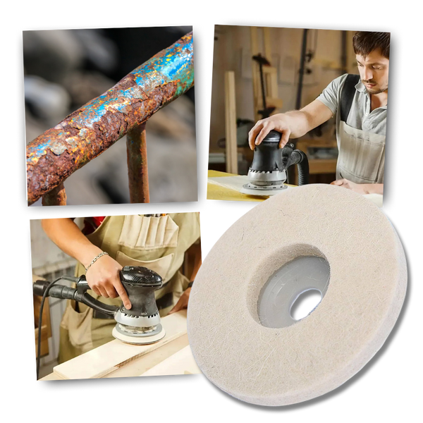Efficient Buffing Wheel For Drill