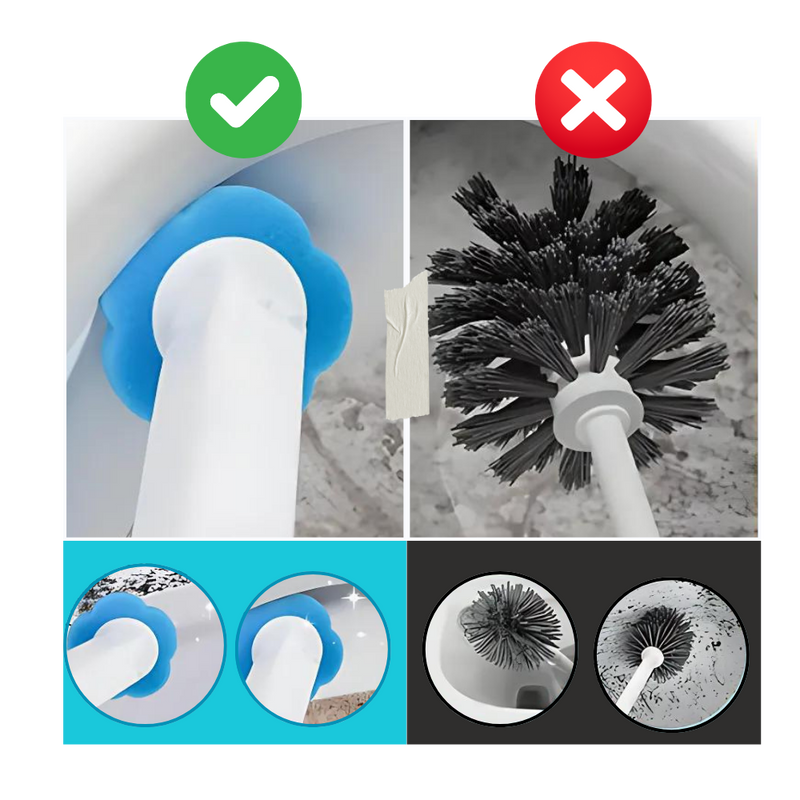 Efficient Cleaning Disposable Toilet Brush
