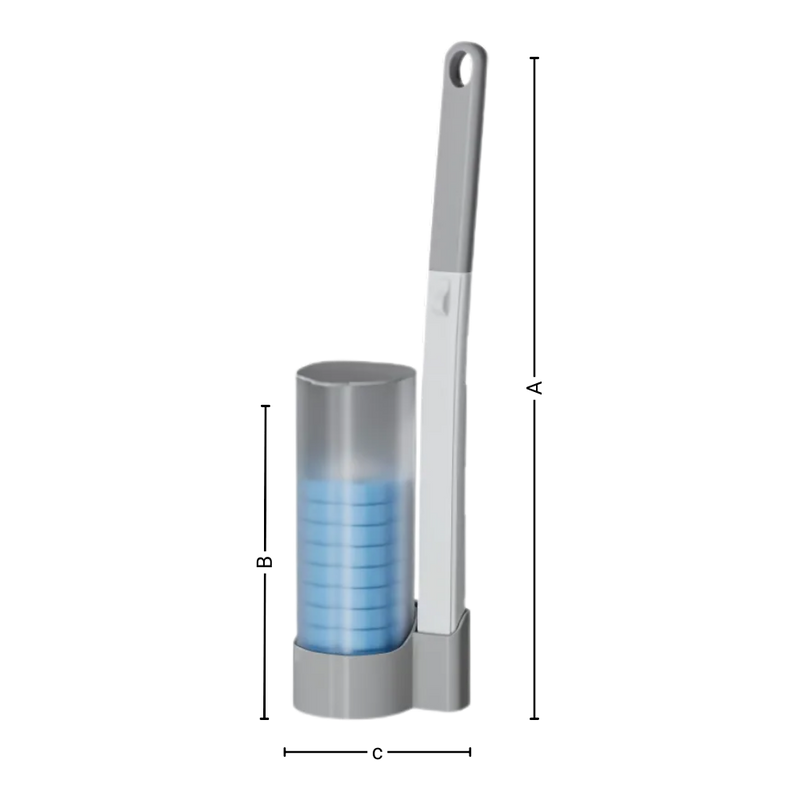 Efficient Cleaning Disposable Toilet Brush
