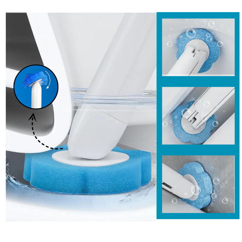 Efficient Cleaning Disposable Toilet Brush