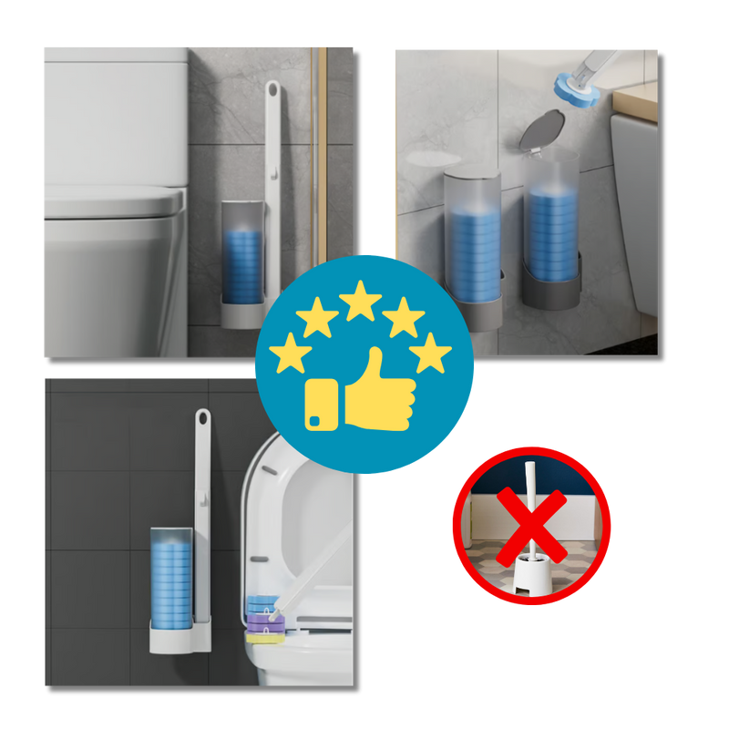 Efficient Cleaning Disposable Toilet Brush