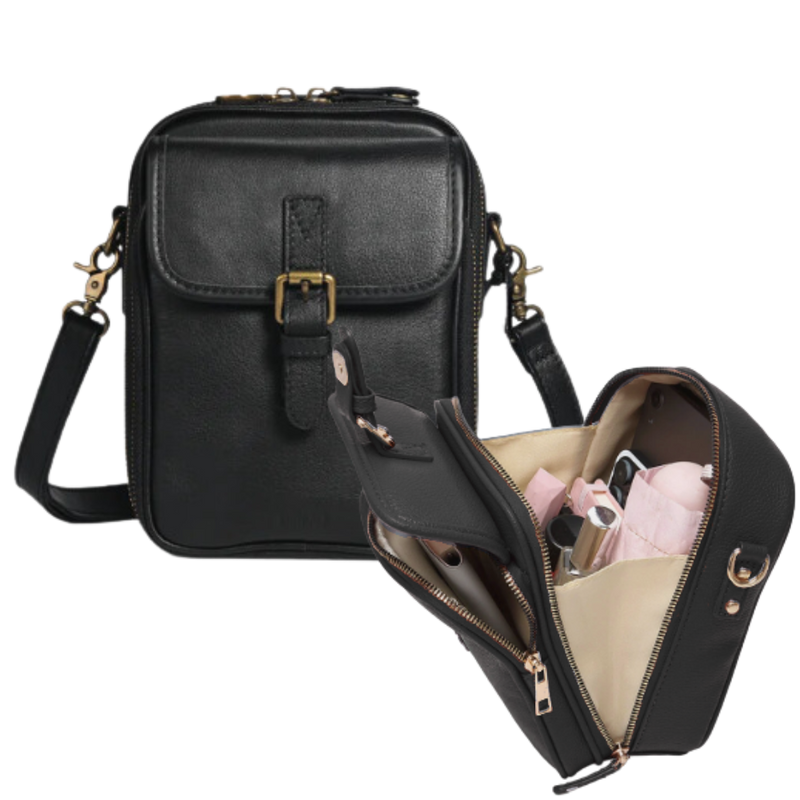 Vintage All-in-One Crossbody Bag