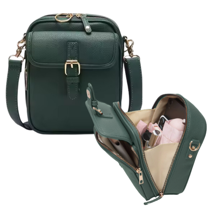 Vintage All-in-One Crossbody Bag