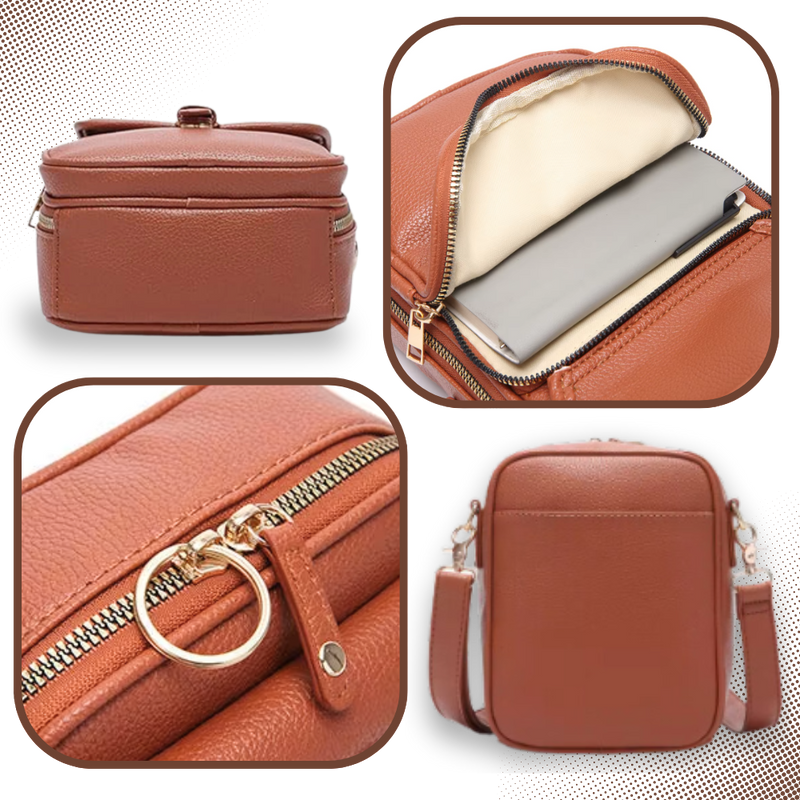 Vintage All-in-One Crossbody Bag