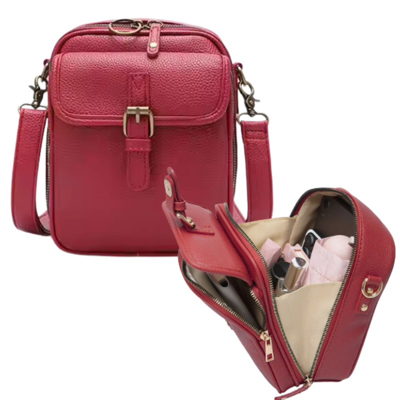 Vintage All-in-One Crossbody Bag