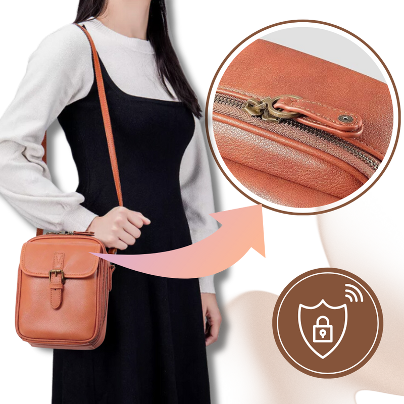 Vintage All-in-One Crossbody Bag