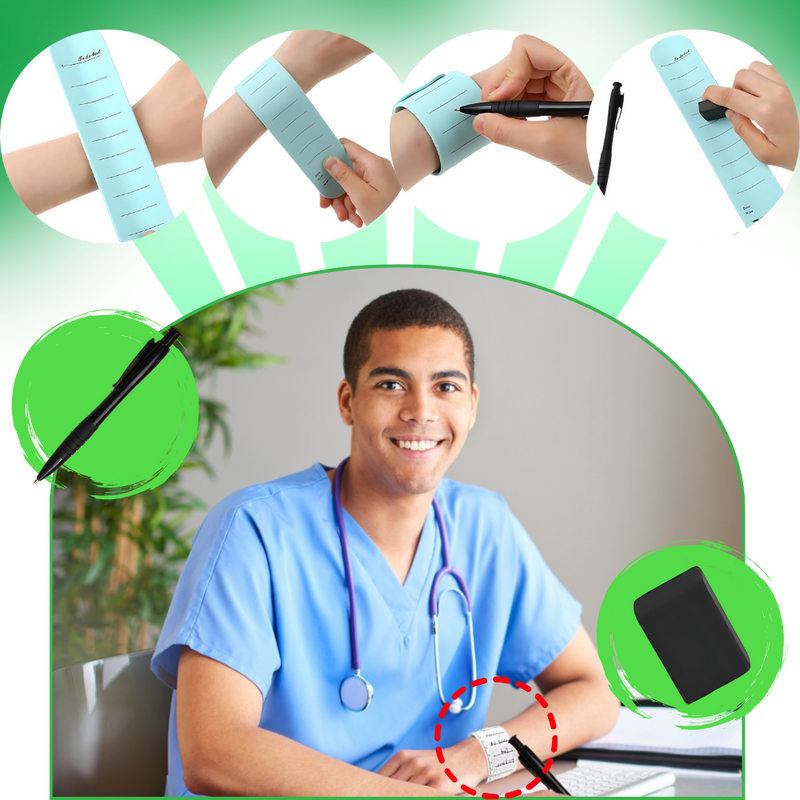 Erasable Silicone Slap Reminder Bands