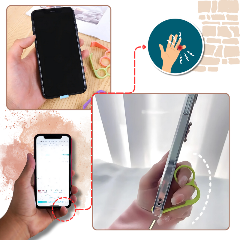Ergonomic Phone Finger Holder