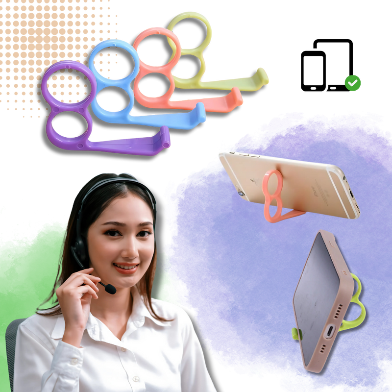 Ergonomic Phone Finger Holder