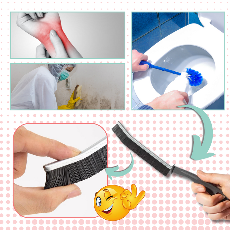 Ergonomic Soft Grout Cleaning Brush