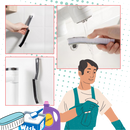 Ergonomic Soft Grout Cleaning Brush