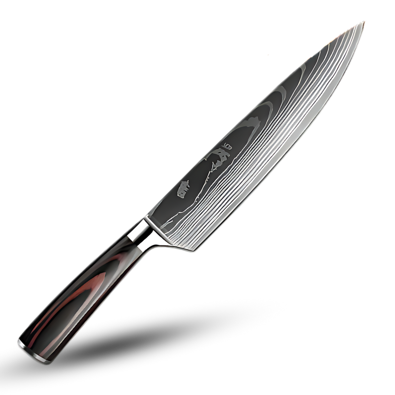 Pakka Wood Japanese Knife